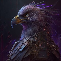 Fototapeta premium mutant animals, Generative AI.