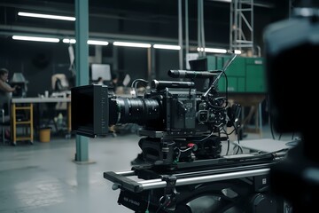 Fototapeta premium ﻿A machine on the machine - Generative AI