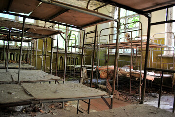 old abandoned kindergarten
