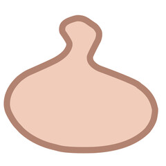 Abstract Element, Hand Drawn Dooddle Shape