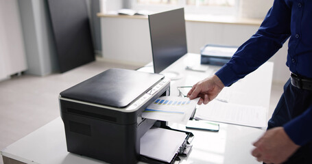 Corporate Office Printer Photocopy Machine