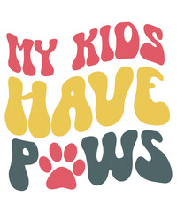 Retro dog svg Bundle, Dog Mom Svg Bundle, Dog Quotes Svg, Dog Wavy Svg, Groovy Dog Mom Shirt Svg, paw svg, puppy svg