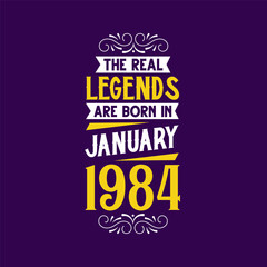 The real legend are born in January 1923. Born in January 1923 Retro Vintage Birthday