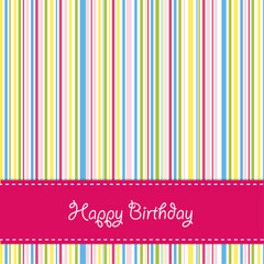 Birthday card, vector © oliviaolivia80
