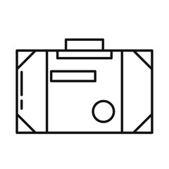 suitcase travel icon