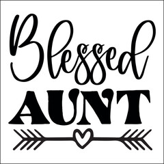 Blessed aunt Svg