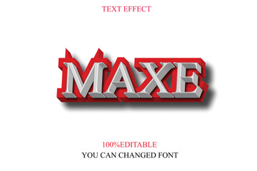 Text effect, stylish text, 3D text effect