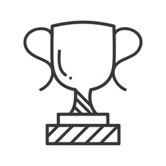 trophy award doodle