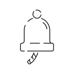 Cargo port line icon air, sea, rail freight terminal, storage. Delivery container shipping. Transportation industry, maritime transport, ship, truck and train