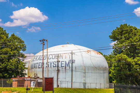 Giant Water Tank for Dekalb County water system