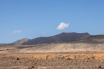 Country with mountains, Fuerteventura