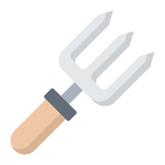 Rake Flat Icon