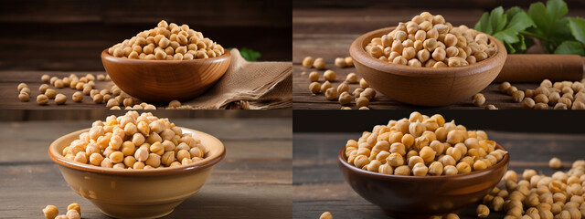 nut, food, bowl, ingredient, healthy, dry, white, seed, bean, grain, isolated, organic, dried, legume, vegetable, beans, vegetarian, diet, brown, raw, yellow, closeup, plate, agriculture, meal, spoon