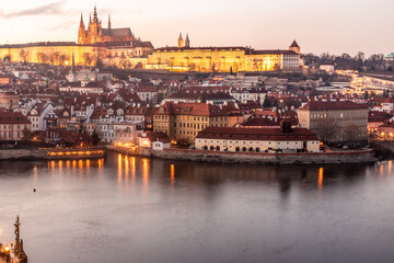 View of Prague castle, Czech Republic