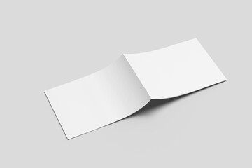 A4 Landscape Magazine Mockup