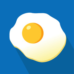 Breakfast, vector egg image,  food icon