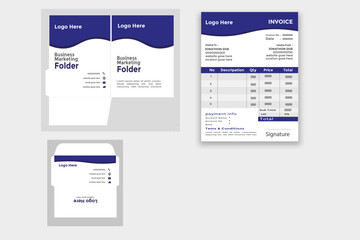 Modern stationery design .It is my own design.