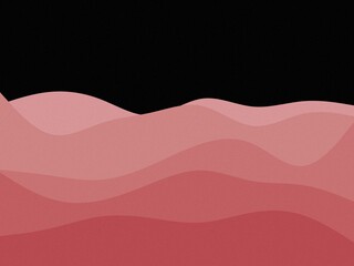 pink waves illustration background