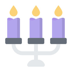 Candles Flat Icon