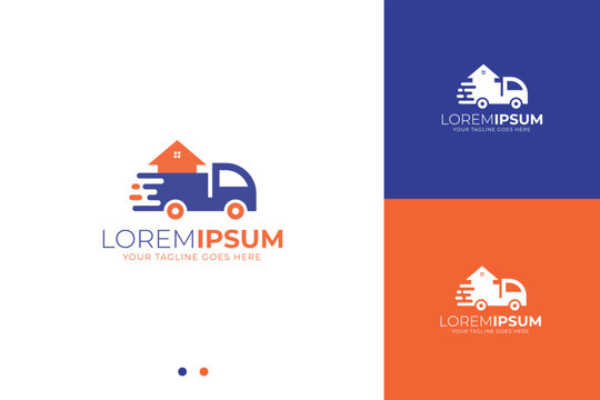 Moving company logo design