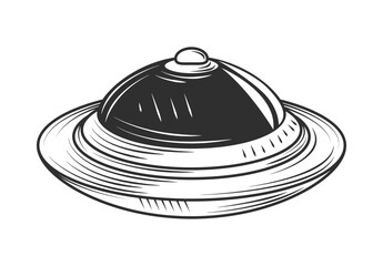 UFO spaceship icon