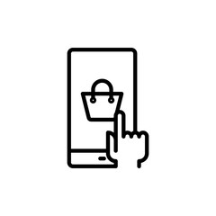 vector illustration of icon with outline style. suitable for any purpose