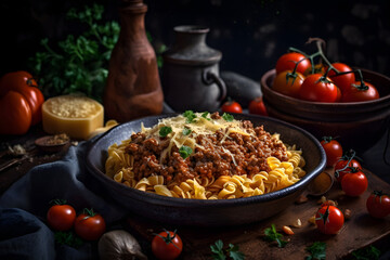 pasta with tomato sauce