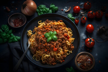 pasta with tomato sauce