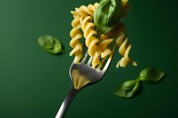 spaghetti on a spoon