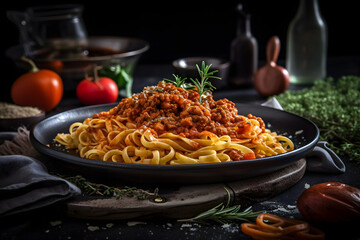 pasta with tomato sauce