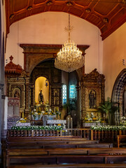 Fototapeta na wymiar Madeira-Ribeira Brava-Church of São Bento