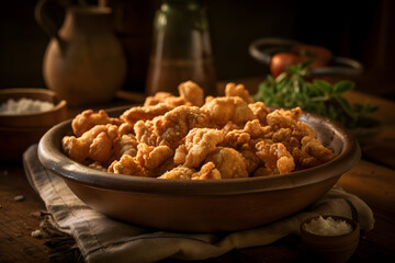 chicken with potatoes and vegetables