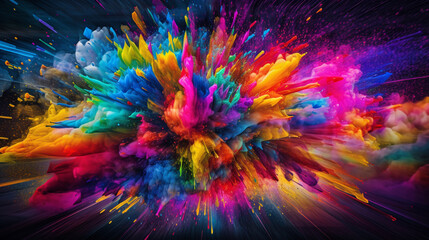 Dynamic Abstractions: A Fusion of Color and Form, Graphic Design Background, Vibrant, Fluid