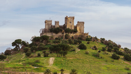 Fototapeta premium Medieval castle of Almodóvar del Río