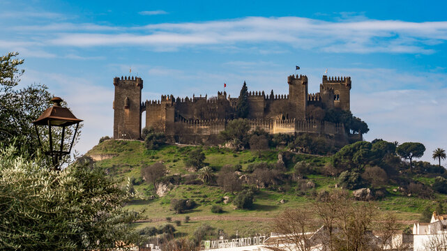 Medieval castle of Almod&oacute;var del R&iacute;o