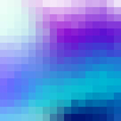 Mosaic colorful abstract background, pink, blue, purple, turquoise tones