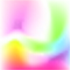 Fresh colorful Abstract background with copy space, blue, green, white, pink, yellow  tones