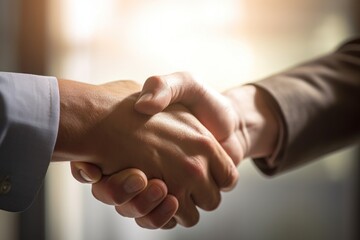 business people shaking hands