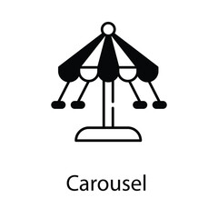 Carousel  icon. Suitable for Web Page, Mobile App, UI, UX and GUI design.