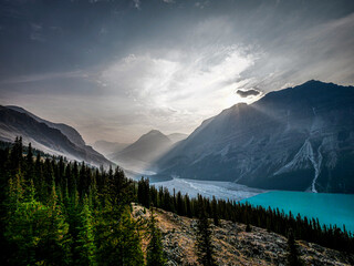 Peyto Lake Afternoon