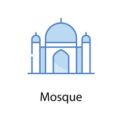 Mosque icon. Suitable for Web Page, Mobile App, UI, UX and GUI design.