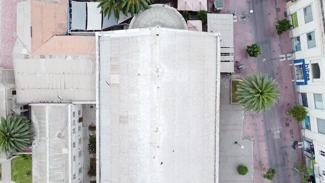 Sobre vuelo catedral de La Serena, Chile. DJI Mini 2 SE, 2.7k 30fps