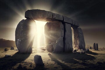 Megalithic Escalations of Pristine Sunbeams Generative AI