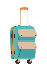 modern suitcase icon
