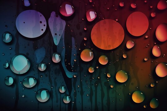 decoratieve druppels desktop background voor pc of tablet