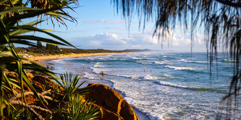 Beautiful unique landscape of popular Sunshine Coast region close to Brisbane, Queensland,...