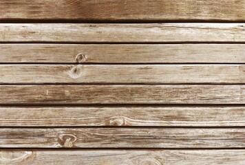 Fototapeta premium Old wood table Background. Wooden bricks background top view. Great for photo background. shabby wooden background texture surface