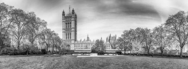 Victoria Tower and the Palace of Westminster, London, England, UK