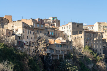 Fototapeta na wymiar Constantine - the capital of Constantine Province in northeastern Algeria.