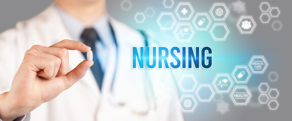 Close-up of a doctor giving you a pill